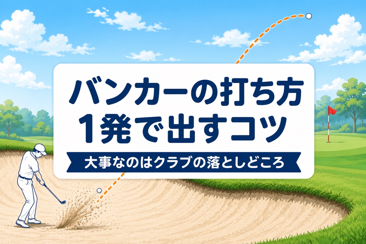 バンカーの打ち方｜1発で出す唯一のコツ「クラブの落としどころ」とプロ4人の基本【厳選動画まとめ】
