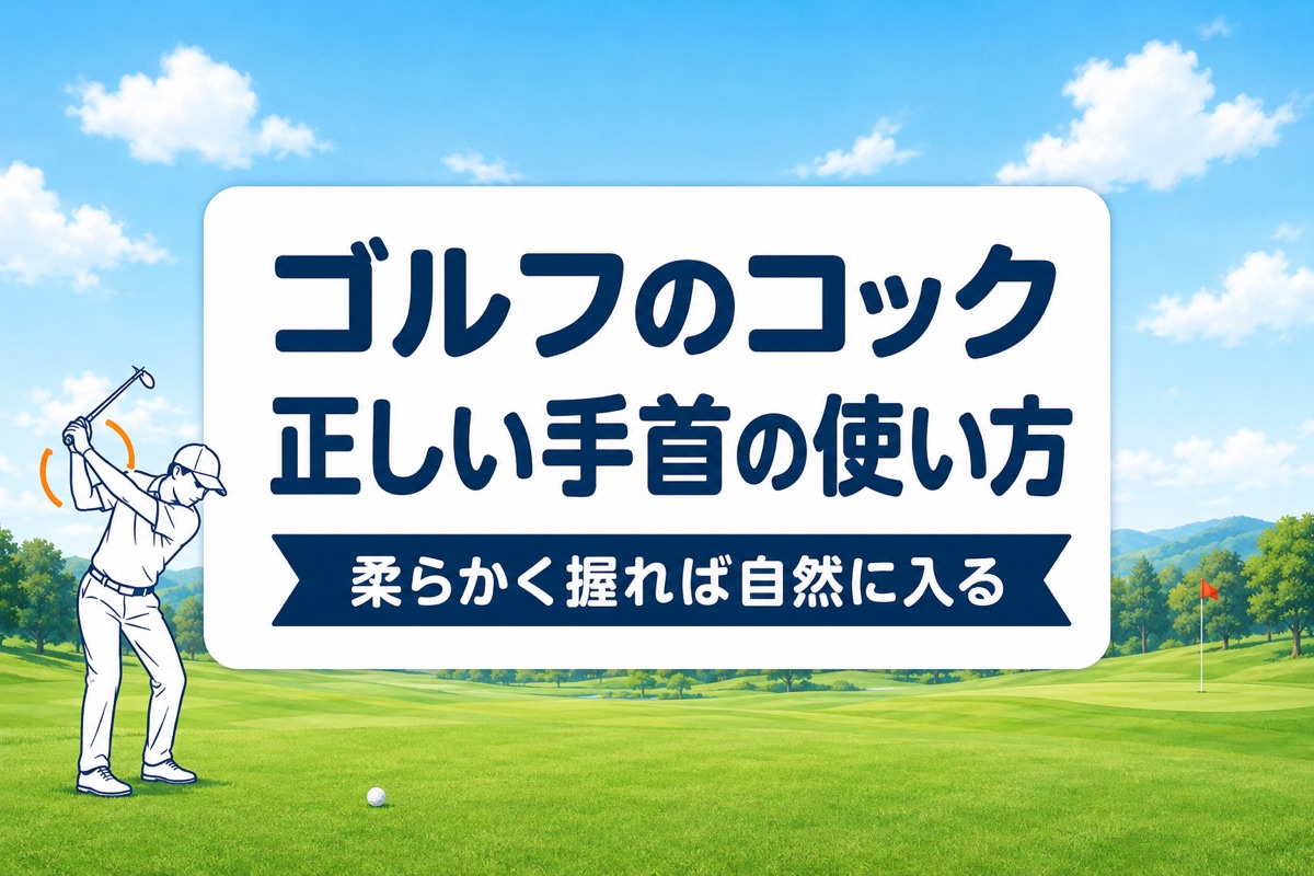 ゴルフのコック（手首の使い方）｜自然に入る3つの条件と「縦コック」の勘違い【厳選動画まとめ】
