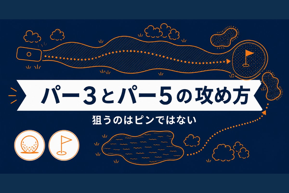 パー3・パー5の攻め方｜狙うのはピンではない・3打で乗せる設計【厳選動画まとめ】