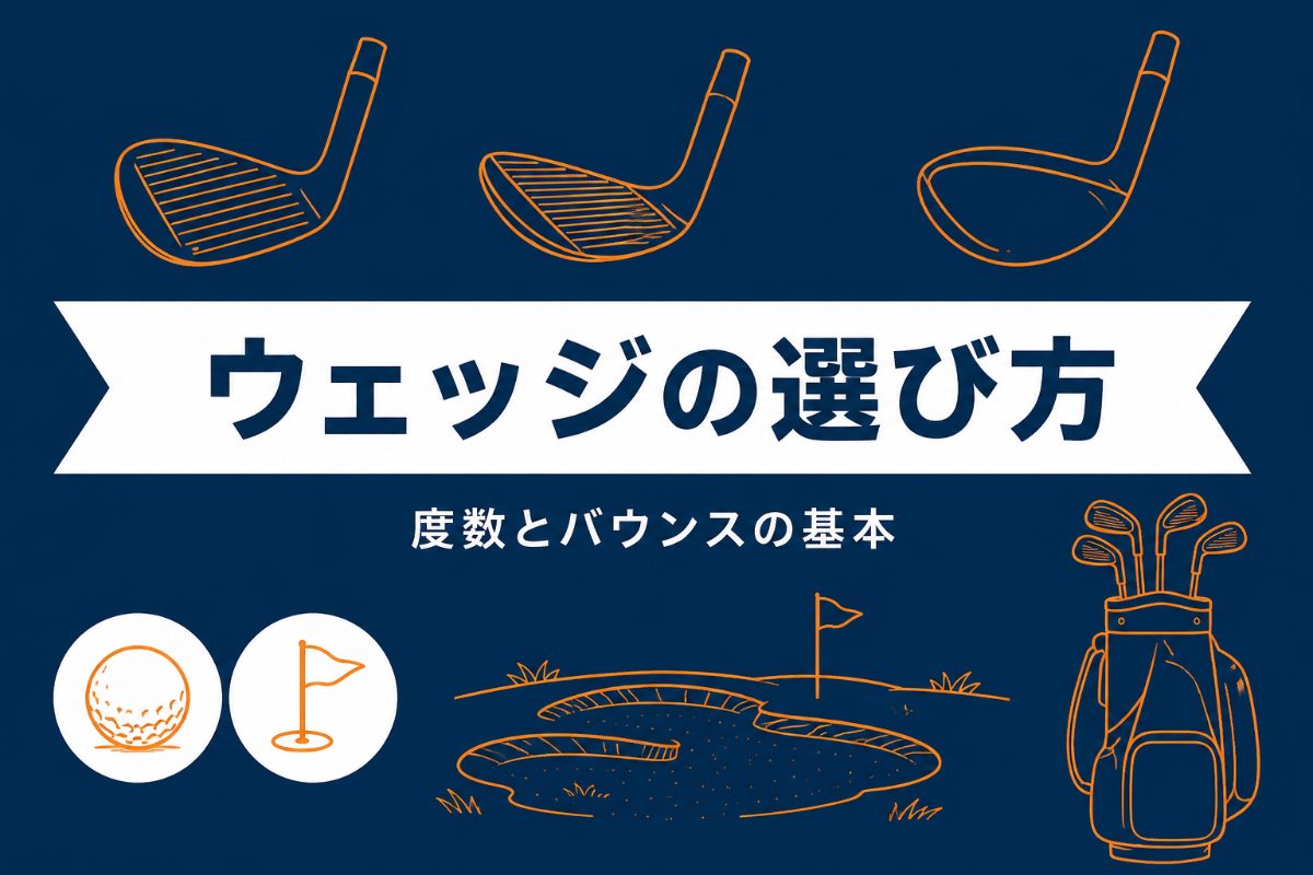 ゴルフウェッジの選び方｜初心者は56度を1本でいい・度数とバウンスの基本【厳選動画まとめ】