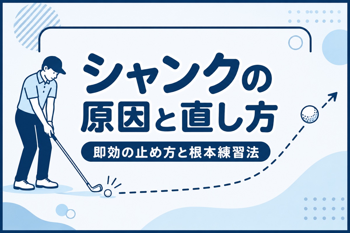 シャンクの原因と直し方｜プロ4人が教える即効の止め方と根本練習法【厳選動画まとめ】