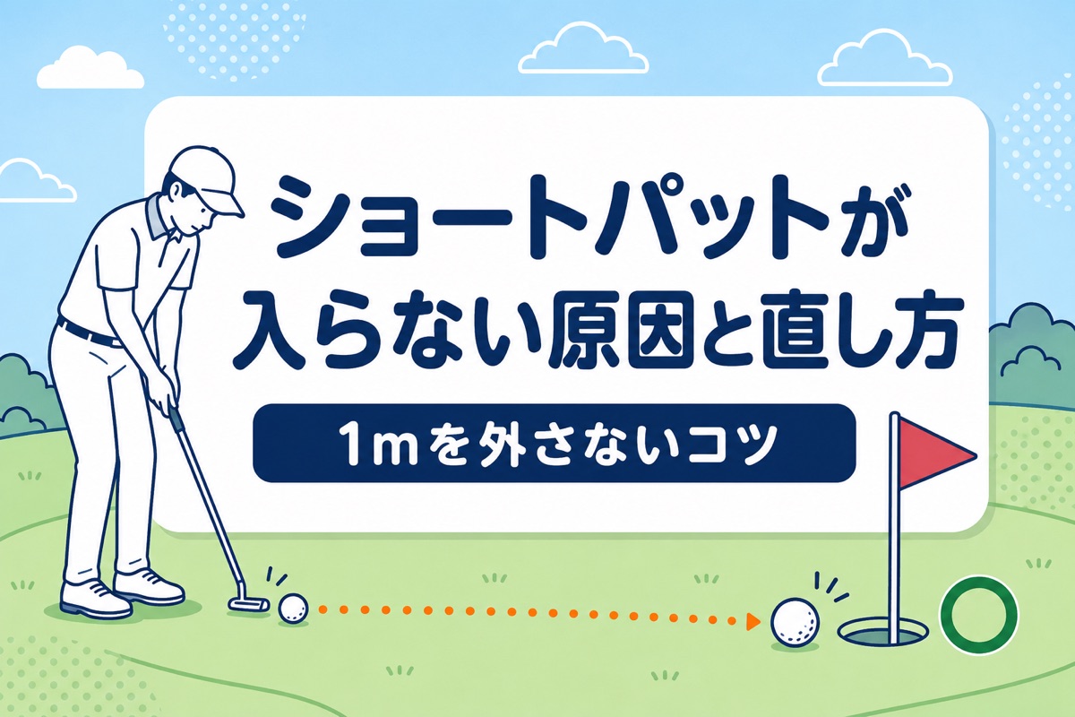 ショートパットが入らない原因と直し方｜プロ4人が教える1mを外さないコツ【厳選動画まとめ】